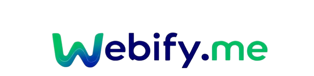 Webify.me project screenshot